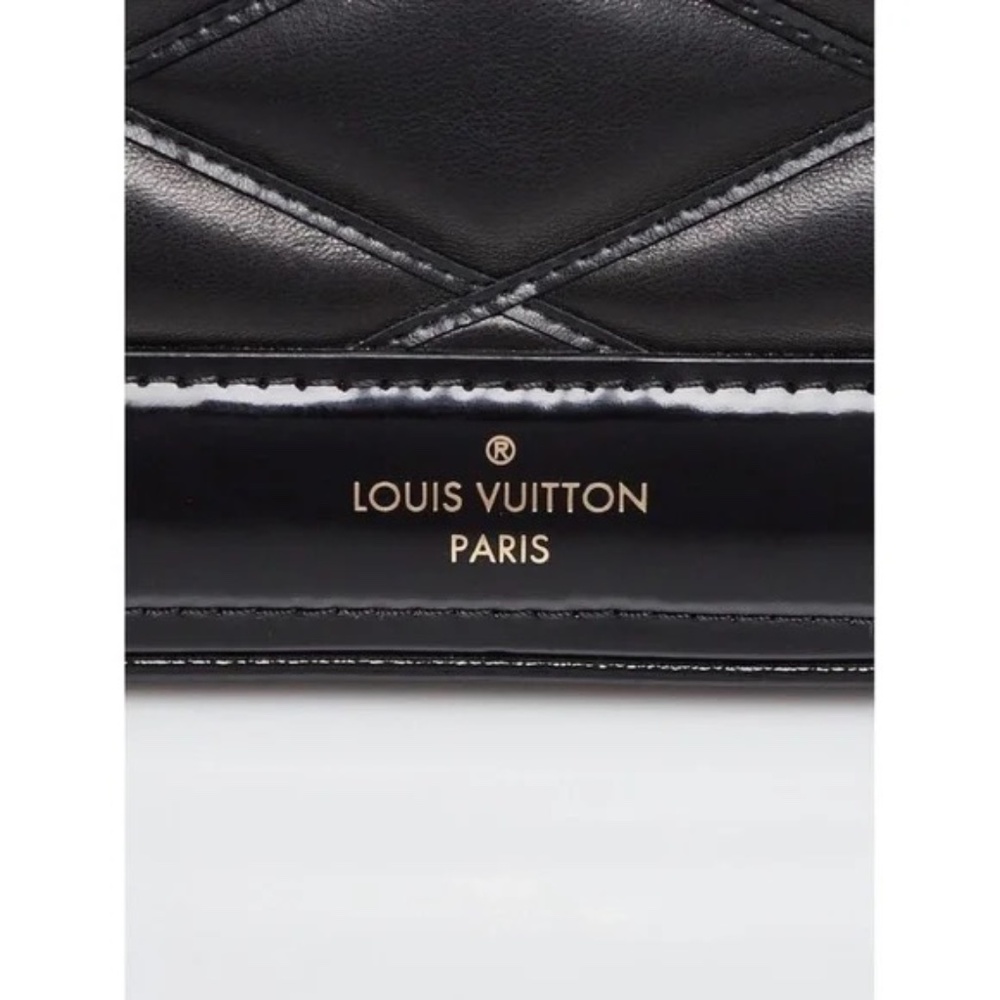 Louis Vuitton Leather/Patent Leather Black Maltage Dora PM - Picture 5 of 12